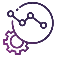 Outline Graphics_Cog & Graph Zirobi graph