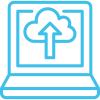 Cloud Goal Icons_Migrate Seamlessly Cloud Migration Icon