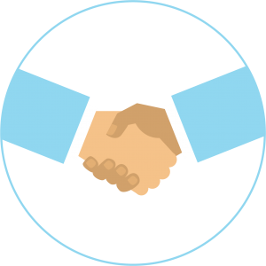 Partnerships handshake