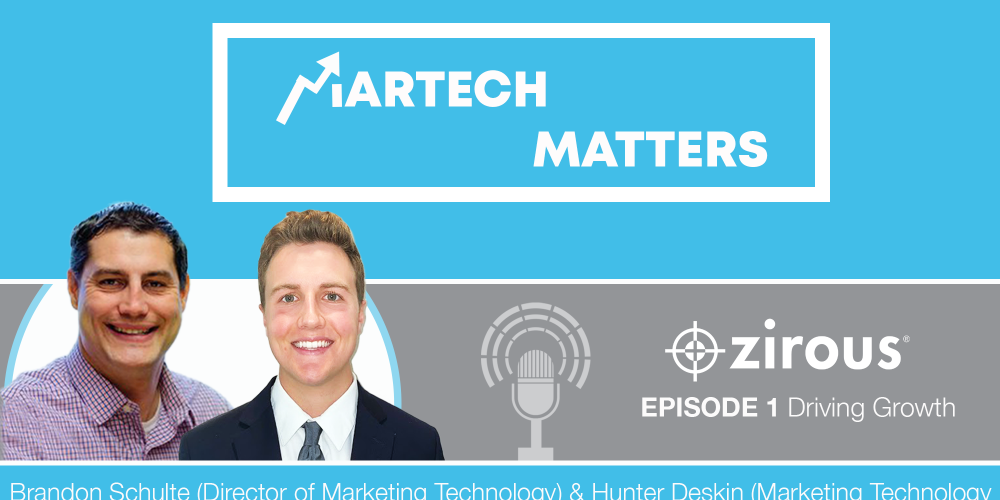 Martech Matters Cover With Brandon And Hunter Pictured