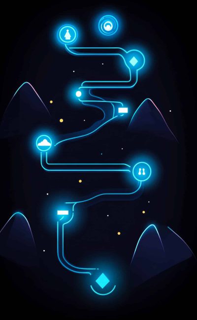 abstract-neon-blue-glowing-path-through-mountains-night-sky-background-journey-adventure abstract-neon-blue-glowing-path-through-mountains-night-sky-background-journey-adventure