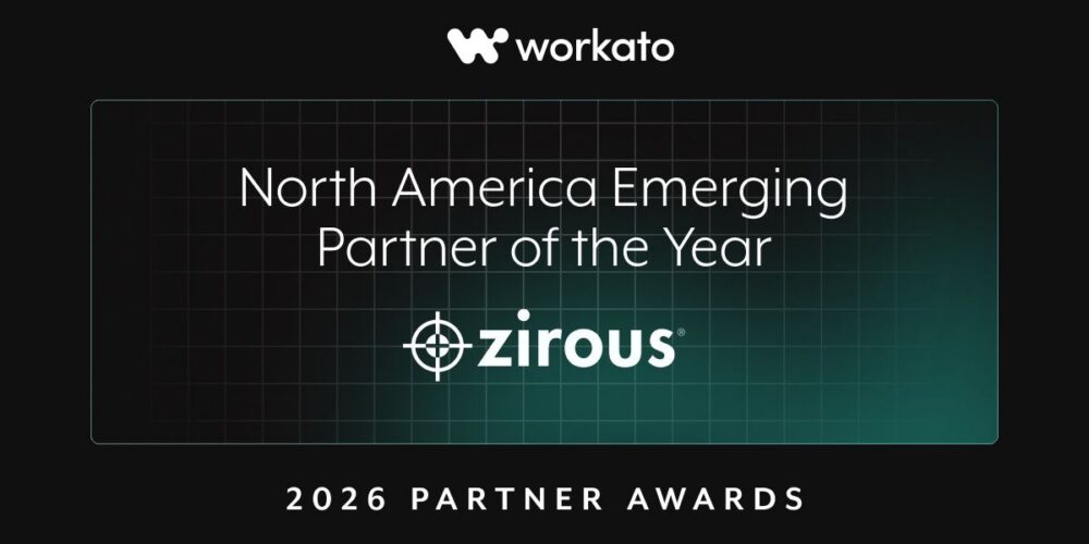 Zirous Named Workato 2026 Emerging Partner of the Year
